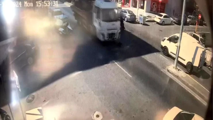 Maltepe’de Vinç Aracı Çocuğa Çarptı