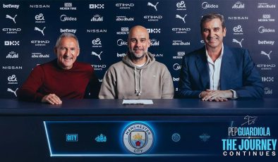 Manchester City'de Pep Guardiola'nın sözleşmesi uzatıldı!